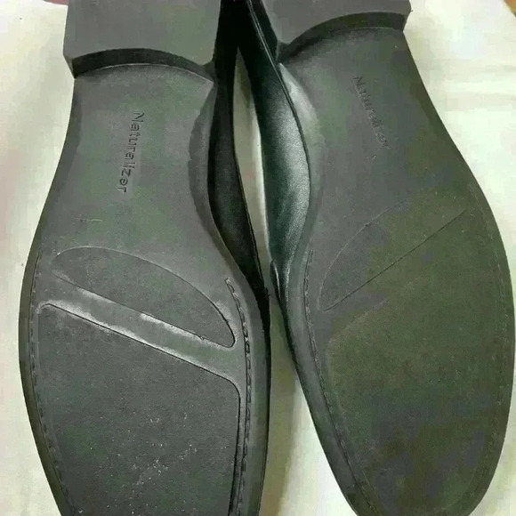 Naturalizer Leather Tassel Loafers in Black Size 10 N - Picture 9 of 11